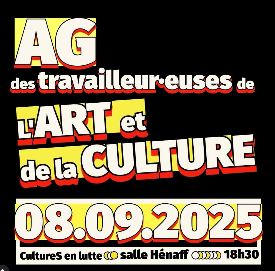 Assemblée générale Cultures en lutte